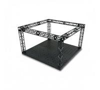 Fonowx Display Stage Lighted Model Base Scaffold Buildable Diorama Set Suitable for Mecha Figure Collection Animated Statue Shelf Display, Vt-131-2 No Light
