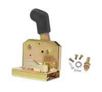 Fonowx Door Lock Electric Tricycle Door Lock Assembly Replacement Premium Tractor Forklift Door Handle Lock Set Universal Vehicle Handle Lock with Screws, Left