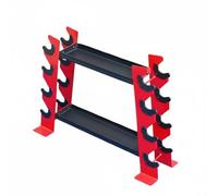 Fonowx Dumbbell Rack Weight Rack Dumbbell Holder Dumbbell Stand Kettlebell Rack With Stable Structure For Keeping Weights Off The Floor Suitable for home gym, Red, Basic Model