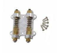 Fonowx Electric Guitar Tremolo Stabilizer System with Brass Components and Aluminum Body for Consistent Bridge Alignment and Predictable Response During Aggressive Playing, Double