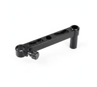Fonowx Fishing Bait Tray Arm Extension Fitting Holder Aluminum Alloy Adjustable Reach For Organized Station Strong And suitable for coarse fishing bank setups seat box stations travel tackle, Black