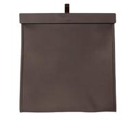 Fonowx Foldable Hanging Car Trash Litter binSaving Hanging Car Waste Bin Multipurpose for Commuters, Daily Commutes, Dark Brown