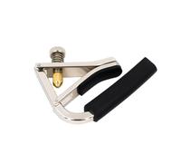 Fonowx Folk Capo Guitar Clamp Transpose With Controlled Screw Pressure Zinc Alloy Shell and Silicone clear sound and easy removal suitable for acoustic folk electric classical performances lessons