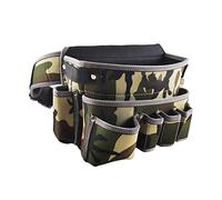 Fonowx Garden Tool Belt Waist Storage Bag Holder Hardware Portable Oxford Cloth Wear Resistant for Electricians Technician Practical Toolkit