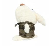 Fonowx Golf Club Headcover Animal Cover Protector Sleeve Furry Keeps UT Driver Head Covered And Easy To Identify On The Course Suitable for routine golf bag use casual rounds gift giving, Off-white