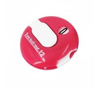 Fonowx Golf Score Keeper Stroke Counter Hole Clip Tool Dial Reset Compact Sturdy build suitable for golf practice course use league matches training, Red White