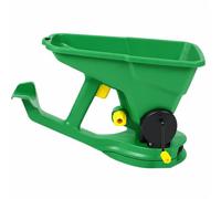 Fonowx Granular Material Spreader with Adjustable Outlet Easy to Use Hand-Crank Spreader Ergonomic Adjustable Handheld Shaker for Gardeners, Bagged