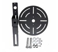 Fonowx Gym Training Ball Target Throwing Precision Plate Squat Rack Accessory Steel Striking Zone Timing Control Exercise Suitable for Training Facilities Personal Home Gyms, Fits 18mm Aperture