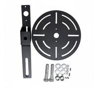 Fonowx Gym Training Ball Target Throwing Precision Plate Squat Rack Accessory Steel Striking Zone Timing Control Exercise Suitable for Training Facilities Personal Home Gyms, Fits 15mm Aperture