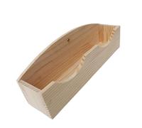 Fonowx Hay Feeder Wooden Grass Dispenser for Squirrel Chinchillas Hamster