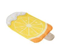 Fonowx Indoor Cat Mat, Soft Gel Filled Breathable Sleeping Mat, Non-Slip Indoor Outdoor Cat Bed, Lemon
