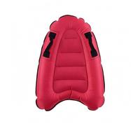 Fonowx Inflatable Surfing Board Buoyancy Board Water Board With Curved Open Bottom Edge For Control And Glide Suitable for Youth Training Beach Outings Pool, 60 80cm, Rose Red