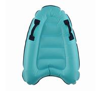Fonowx Inflatable Surfing Board Buoyancy Board Water Board With Curved Open Bottom Edge For Control And Glide Suitable for Youth Training Beach Outings Pool, 60 80cm, Blue