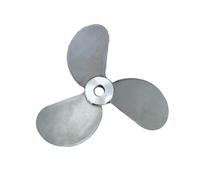 Fonowx Lightweight 3 Propeller | Stainless Steel, Stable, Impeller, for Fishing Boats, 16-