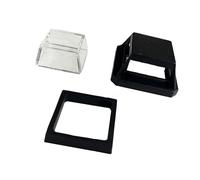 Fonowx Line Projector Spare Parts, Line Laser Accessories, Level Meter Glass Protector,for Self-Leveling Laser for 8/12 Lines, 360° Levels, Dustproof, Lightweight, Easy to Assemble