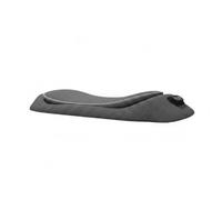 Fonowx Lumbar Massage Cushion Memory Foam Back, Quiet Gray, Basic Plug-in Model - Lumbar Spine Stretching Relaxation + Vibration Massage + Constant Temperature Hot Compress