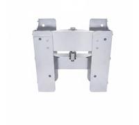 Fonowx Manual Boat Bracket Engine Mount Transom Bracket Outboard Holder Adjustable Aluminum Alloy with Manual Screw for Height Tuning Suitable for Water , Manual Outboard Lift Plate - 60