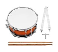 Fonowx Marching Drum Snare Drum Percussion Instrument Drum Kit Drum Set With Metal Construction And Clear Resonant Sound Suitable for Music Classes Ensemble Practice Community Events 14in