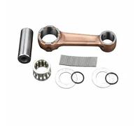 Fonowx Marine Engine Component Outboard Motor Rod Set Connecting Rod Kit Assembly Replacement Metal Alloy With Bearing Pin Shims Seals suitable for marine engine repair tune ups regular use