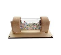 Fonowx Montessori Busy Board Accessories, Rain Sound Effect Rattle Tube,DIY, Colorful Bead Rain Shaker, Rainmaker Toy for Preschool