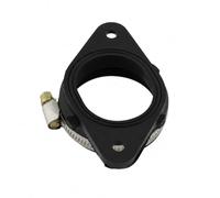 Fonowx Motorcycle Intake Tube Replacement Intake Boot with Hose Clamp Black Rubber Construction Flanged Mounting Base for German Motorcycle Brand K42 2011