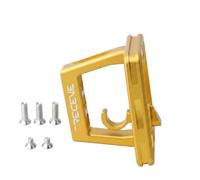 Fonowx Mounting Bracket Lightweight Aluminum Alloy Cycle Luggage Adapter Reliable Bike Rack Mount Front Carrier Block Universal Folding Cycle Hole Pattern, Gold