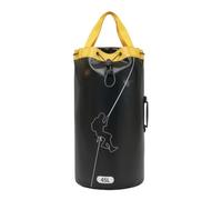 Fonowx Outdoor Climbing Pack Sleeve Carrier Tote Cylindrical Storage Drawstring Closure Side Handle PVC Mesh Rope Management Suitable for Outdoor Climbing Routes Mountaineering approaches