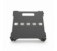 Fonowx Pedal Mounting Panel Guitar Pedalboard Board Frame With Expandable Modular Foundation Slots Hook And Loop Hold suitable for stage rigs studio racks travel bags