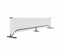 Fonowx Pickleball Net Outdoor Training Net System Set Barrier With Portable Carry Bag Sturdy Iron Frame Polyester Mesh For Practice Matches Suitable for parks school gyms community centers