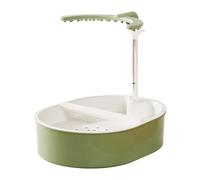Fonowx Portable Automatic Bath for Parrots, Ideal for Parakeets, Cockatoos And Macaws, Style A Green Shower