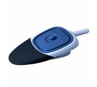 Fonowx Portable Bedpan Bedpan Fracture Bedpan, Array, Light Blue and Dark Blue, Upgraded Model with Seat Cover and Pressure Ring