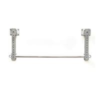 Fonowx Pull Up Bar Up Bar Exercise Bar With Heavy Duty Stainless Steel Structure Height Adjustable Setup With Attachment Points, Length 1000mm, Height 520mm, Side Mount A-Type