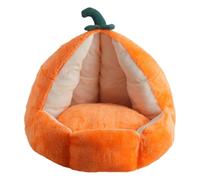 Fonowx Pumpkin Tent Cat House with Removable Cushion, Soft PP Cotton, Versatile And Comfortable Structure, Suitable for Pets, Shelter, XL