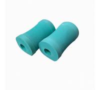 Fonowx Push Up Support Pad Multi-Functional Exercise Cushion Ergonomic Rubber Block Non-Slip Surface Suitable for Workouts Floor Protection, Mint Green