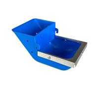 Fonowx Rabbit Feeder Box Stable Metal Animal Feeder for Ferret Guinea Pig Squirrels