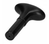 Fonowx Replacement Paddle Grip Handle Insert Universal Part Ergonomic Contoured PVC Impact Resistant Non Slip Grip Suitable for lake use river paddling, Black