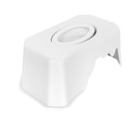 Fonowx Reptile Hiding Tank Accessories Reptile Hideaway Snake Hiding Cave for Snake Turtles, White