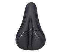 Fonowx Saddle Cover Cushion Pad Bike Seat Protector Memory Foam Silicone Padding Comfort Upgrade Easy to Fit Enveloping Design, PU Waterproof Silicone Seat Cushion Cover, Pattern C