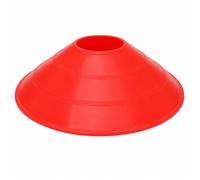 Fonowx Soccer Training Marker Cones Discs Obstacles Built From Pe For Flexible Setup And Quick Field Layout Suitable for beginner lessons community fields indoor gyms, Red