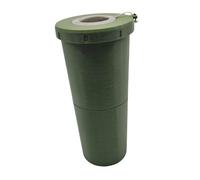 Fonowx Spit-out Cup with Seed Formation, Easy to Use, Versatile, Practical, Professional, Portable, 3D Printed, Green