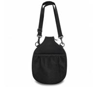 Fonowx Sports Paddle Container Pickleball Bag Racket Cover Case with Zippered Protection Mesh Accessory Pocket Adjustable Shoulder Strap 400D Oxford Cloth Suitable for Practice Trips Home Storage