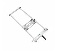Fonowx Stainless Steel Saw Guide Circular Saw Guide Rail Cutting Tool Accessory with Built Stable Base Plate Control Suitable for DIY Enthusiasts Professional Woodworkers, Medium 4-5 Inch