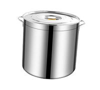 Fonowx Stainless Steel Stockpot Canning Pasta Pot Large Soup Pot Tall Cooking Pot for Hotel, 10L