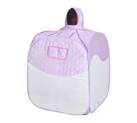 Fonowx Steam Sauna, Foldable, Professional Quick Heating with Zipper, Durability, Easy to Install Sauna Tent, Portable for The Bathhouse, Purple White