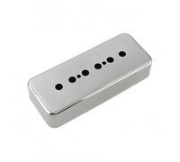 Fonowx String Pickup Cover Brass Rectangular Enclosure Pickup Housing Semi-Closed Pole Openings Rounded Corners Clean Exterior Lustrous Finish Suitable for Practice Performance, Semi-closed 50mm