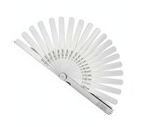 Fonowx String Saddle Gauge Guitar Nut Slotting Accessory Nut Support Gauge Spacing Rule Luthier Measurement Tool Metal Construction For Repair Tasks Maintenance Setup Practice, Competition Gauge