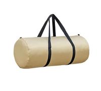 Fonowx Tent Pole Bag Foldable Container Carrying Case with Handles for Trekking Hiking Poles Storage Suitable for Backpacking Mountaineering Camping, 29cm Khaki