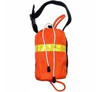 Fonowx Throw Bag Professional Pouch Buoyant Rope Waterproof Oxford Hard Wearing Reflective Feature Rapid Access Suitable for Boating Kayaking, Orange, 31M Floating Rope