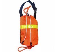 Fonowx Throw Bag Professional Pouch Buoyant Rope Waterproof Oxford Hard Wearing Reflective Feature Rapid Access Suitable for Boating Kayaking, Orange, 16M Reflective Rope