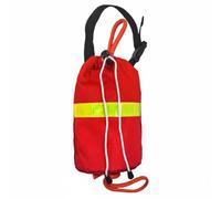 Fonowx Throw Bag Professional Pouch Buoyant Rope Waterproof Oxford Hard Wearing Reflective Feature Rapid Access Suitable for Boating Kayaking, Red, 21M Floating Rope